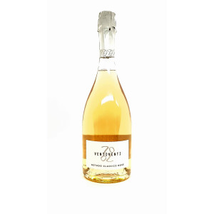 Vino Spumante di Qualità Metodo Classico Brut Rosè - VentiVenti - S. A. Il Borghetto di Razzaboni